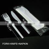 3 in 1 Disposable Restaurant Spoon Fork Knife Sets thumbnail-1