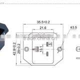 Desk Power Socket,Gold Plated RCA Male Connectors for Video Cable thumbnail-6
