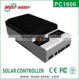 Competitive Price MPPT Air Cooling Solar Charge Controllers 45A 60A High Quality With REM and BTS (Battery Temperaturer Sensor)