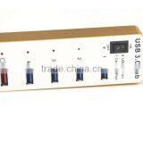 Aluminum Alloy USB 3.0 4 Port Hub Power + 1A Charging Port With Master Power Switch thumbnail-4