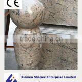 Golden Peacock Marble Balcony Railing Temple Designs for Home thumbnail-4