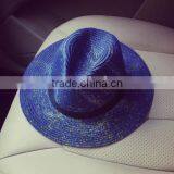 2016 Wholesale Latest Design Colombian Straw Hat Factory Original Fashion Ladies Promotional Straw Hat thumbnail-5
