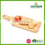 High Quality Wood Food Serving Plate With Handle Wholesale thumbnail-2