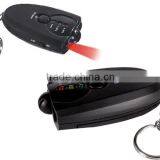 New Black LED Digital Alcohol Breathalyzer Tester With Flashlight
