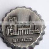 High Quanlity Metal Crafts of Custom Black Metal Souvenir Fridge Magnet thumbnail-6