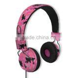 OEM Brand Logo Headband Headphone Customized Wired Colorful Music Earphone for Mobile Phone thumbnail-1