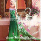 2016 Halloween Popular Frozen Elsa Dress Wholesale Children Girl Dress thumbnail-1