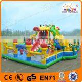 Hot Sale Dinosaur Giant Inflatable Slide For Adult