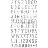 Silver Glitter Stickers Kids BIRTHDAY PARTY SUPPLIES