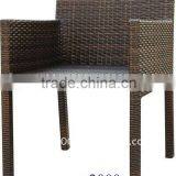 Patio garden rattan dining chair for outdoor