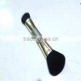 Double Head Cosmetic Contour Face Blush Powder Foundation Makeup Brush Two Ends thumbnail-1