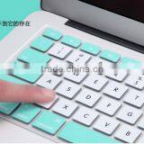 Colorful Laptop Silicone Keyboard Cover for Macbook 11-15.4" Keyboard Dust Cover thumbnail-1