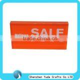 China Garment Footwear Promotional Signacrylic Clothing Sign Block Glass Block Letters for Signs