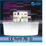 16 Colors Changing Remote Control Bar Counter Table,plastic Portable Led Pub Bar Counter