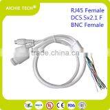 Factory Custom CCTV Camera Connection Cable With RJ45 Female LED Light and DC5.5x2.1 Plug thumbnail-2