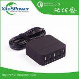 High Quality Desktop Type 5 Ports 5V 8A EU Plug Travel USB Charger With FCC UL CE Certification thumbnail-5