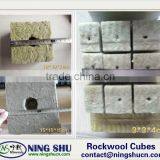 1 Inch 60kg/m3 Rockwool for Hydroponics Grow Plant