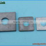 4''X4'' Stamped Square Hole Washer thumbnail-3
