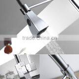 Classic Deck Mounted Single Hole Kitchen Pull Out Faucet Spring Spray Mixer Tap thumbnail-4