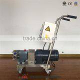 China Suppliers Sanitary Stainless Steel Mobile Lobe Pump for Paste thumbnail-6