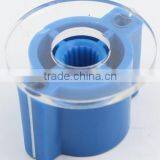 Blue Marconi Style Neve Knobs Replicas 6.0/6.35mm Set Screw Rotary Switch Knob, Skirted thumbnail-3