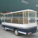 8 Passenger Sightseeing Electric Mini Bus With Enclosed Doors thumbnail-6