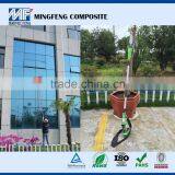 MF0081 High Strength to Weight Ratio ROHS/ PAHS Approved Frp/grp Telescopic Light Pole thumbnail-3