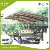 DIY Easy Installation Cantilever Aluminum Carport With Arched Roof thumbnail-1