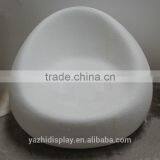 European Style Relaxing Fiberglass Material Half Ball Chair thumbnail-4