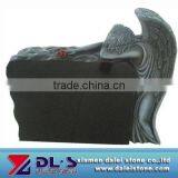 Angel Granite Tombstone thumbnail-1
