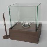 Decorative Square Iron Metal Box Fireplace,coffee Table Fireplace thumbnail-1