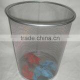 Best Selling Products High Quality Multicolour Metal Wire Mesh Round Waste Bin thumbnail-2