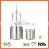WS-PG28 Adjustable Ceramic Core Rotor 2in1 Stainless Steel Salt and Pepper Shakers thumbnail-2