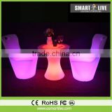 flashing led chair Multi color for nightclub oem service rf wireless touching led controller