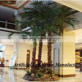 indoor palm tree hotsale size customized fiberglass date palm tree