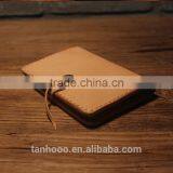 Genuine Leather Passport Holder Wallet Slim Travel Wallet Passport Holder in Embossed Logo thumbnail-2