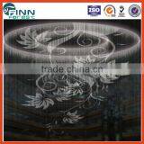 One-dimensional Drawing and Writing Accepted Customized Digital Water Curtain thumbnail-2