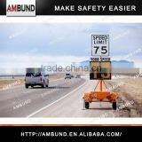 Compact Radar Speed Trailer Signs