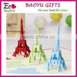 Creative 3D Greeting Card Custom Eiffel Tower Greeting Cards Printing Handmade Postcard thumbnail-1