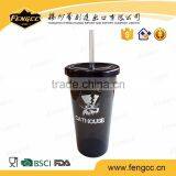 Promotional Double Wall Creative Juice Crazy Straw Cup thumbnail-1