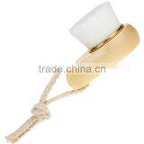 Facial Cleanser Exfoliate Brush Facial Skin Care Tool, Pore Cleaner (Wooden Handle) thumbnail-3