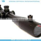 Tactical M14 4-14X40+R Rifle Scope Red Green Mil-Dot Reticle With Front Inside Red Laser Sight Attached thumbnail-1