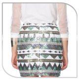 Young Ladies Geometric Pattern Slim Tight Sequin Penicl Skirt thumbnail-5