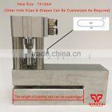 Pneumatic Portable Hole Punch Machine For Plastic Bag