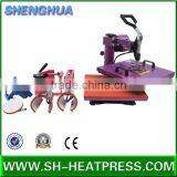 Multi-functional 8 in 1 6 in 1 5 in 1 4 in 1 T-shirt Combo Heat Press Machine thumbnail-2