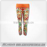 Sublimated Women Fitness Shorts,Custom Yoga Shorts for Women thumbnail-6