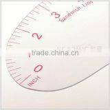 Kearing Imperial 24'' Flexible Plastic Fashion Design Ruler Vary Form Curves ( Sandwich Line ) # 6224 thumbnail-4