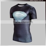 High Quality Short/long sleeve Sublimation Compression Shirts