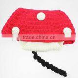 Handmade Crochet Minnie Costume Baby Crochet Outfits Baby Photography Props thumbnail-6