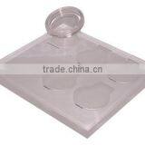 Acrylic Cosmetics Makeup Cosmetic Counter Top Displays